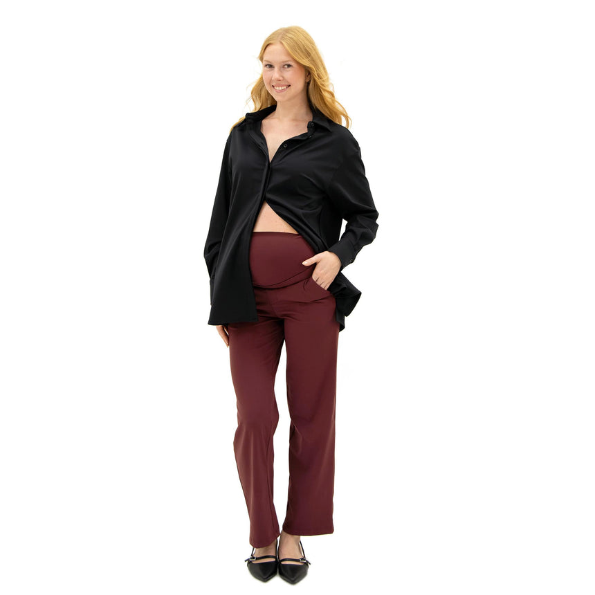 Bordeaux Classic MaternityPant