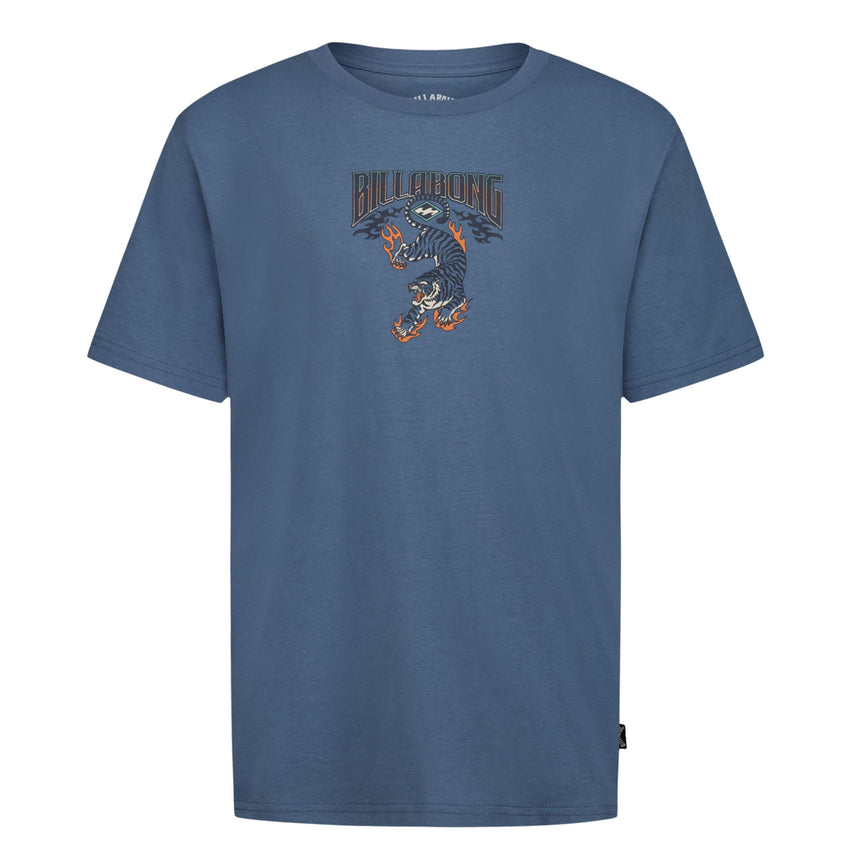 T-shirt Inferno Tiger 8-20ans-Billabong-Bleu-S-BIL-BSFJA13F-421-CLÉMENT