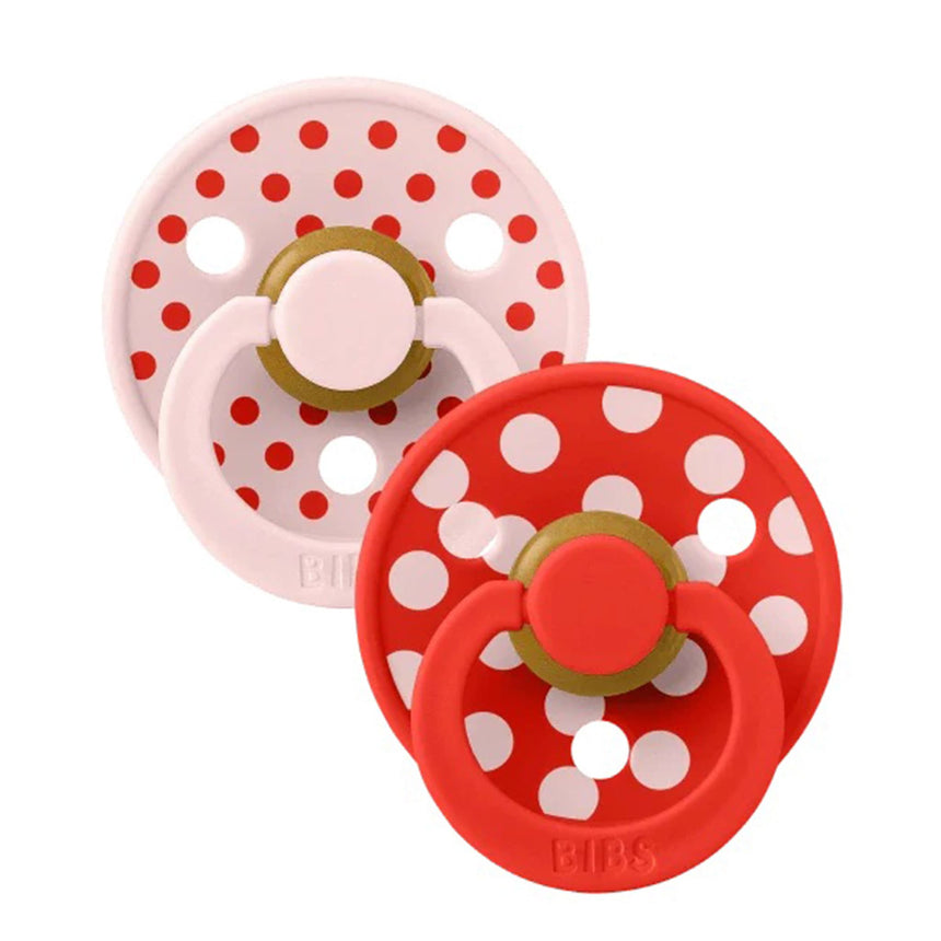 Suce Bibs (2) 6-18mois - Pois Rose (Grandeur 2)-Bibs-BIS-12034103-CLÉMENT