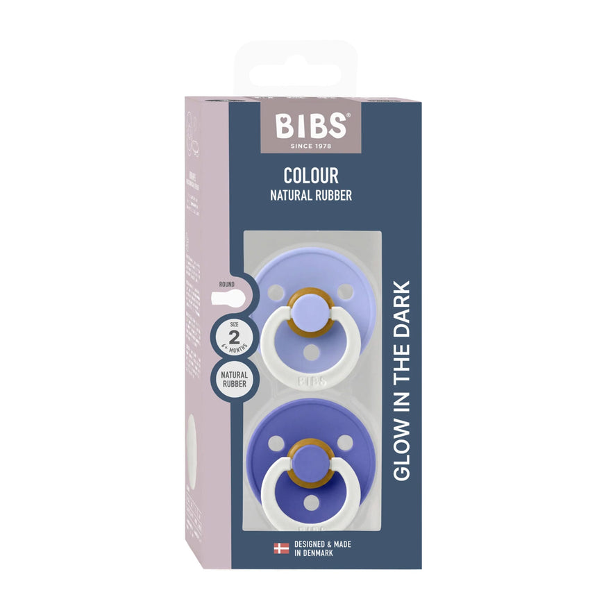 Suce BIBS (2) 18-36mois - Glow Hush / Raisin (Grandeur 3)-Bibs-BIS-130481-CLÉMENT