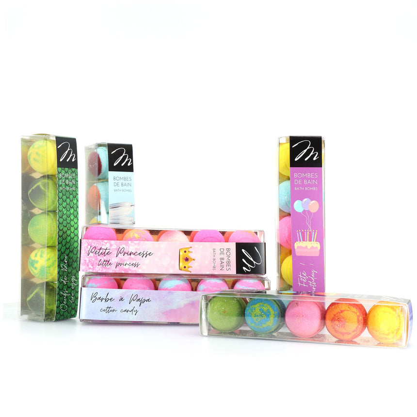 Bombe de Bain Mini - Bonne Fête-Margot-BMA-MINIBFVIOLET-CLÉMENT