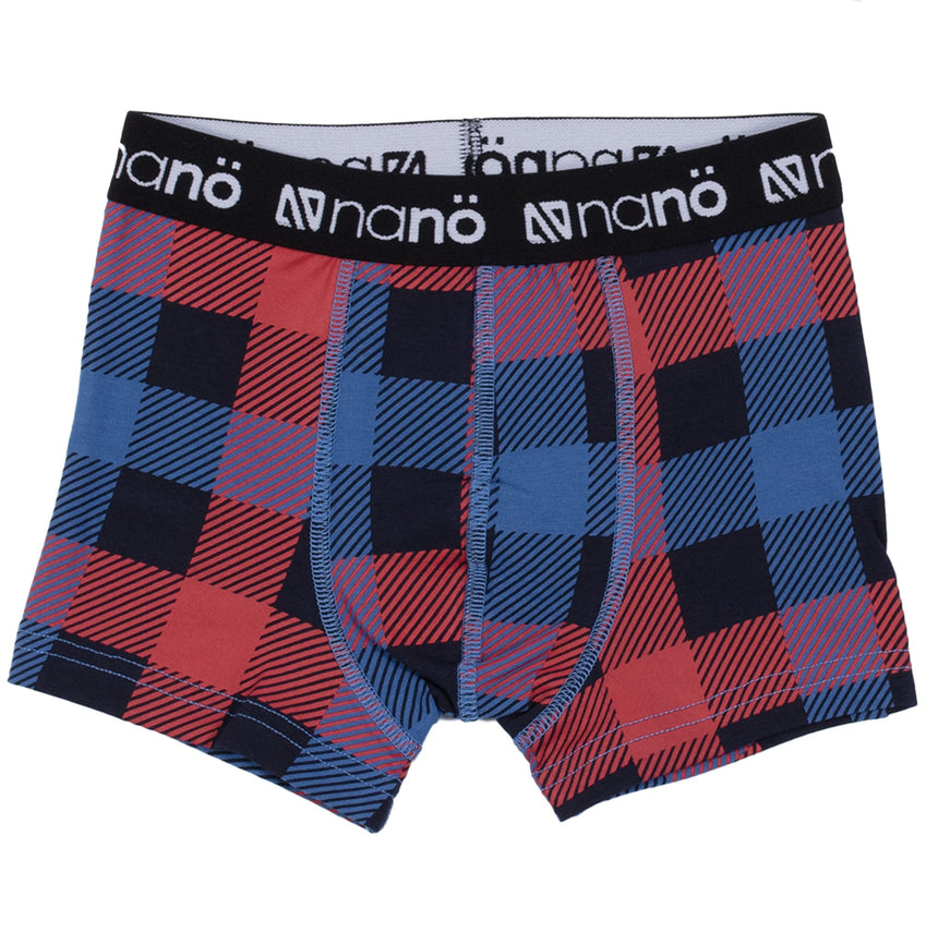Boxers Ensemble de 2 Carreaux 2-12ans-Nano-BOS-F25SV03-CLÉMENT
