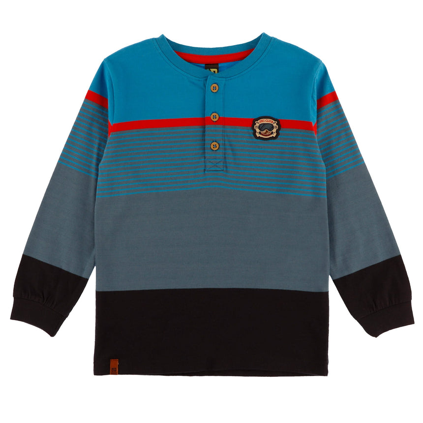 T-shirt Henley Sport 2-12ans-Nano-Bleu-2-BOS-F2603-09-CLÉMENT