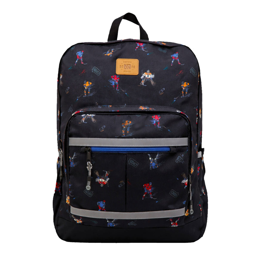 Sac À Dos Hockey-Nano-Noir-2-12 ans-BOS-F26BP101-CLÉMENT