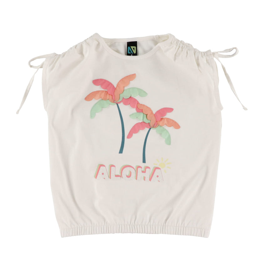 T-shirt Palmier Aloha 2-12ans-Nano-Ivoire-2-BOS-S2604-05-CLÉMENT