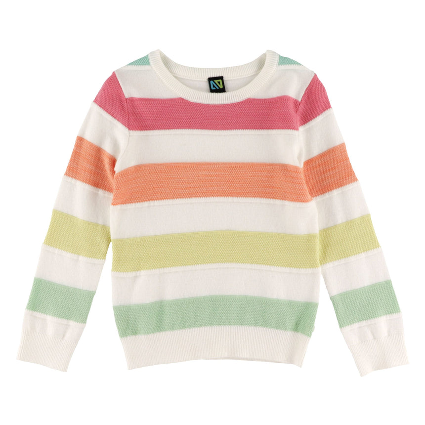 Pull Tricot Rayé Aloha 2-12ans-Nano-Ivoire-2-BOS-S2604-08-CLÉMENT