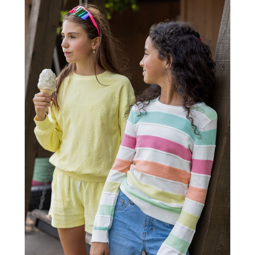 Pull Tricot Rayé Aloha 2-12ans-Nano-BOS-S2604-08-CLÉMENT