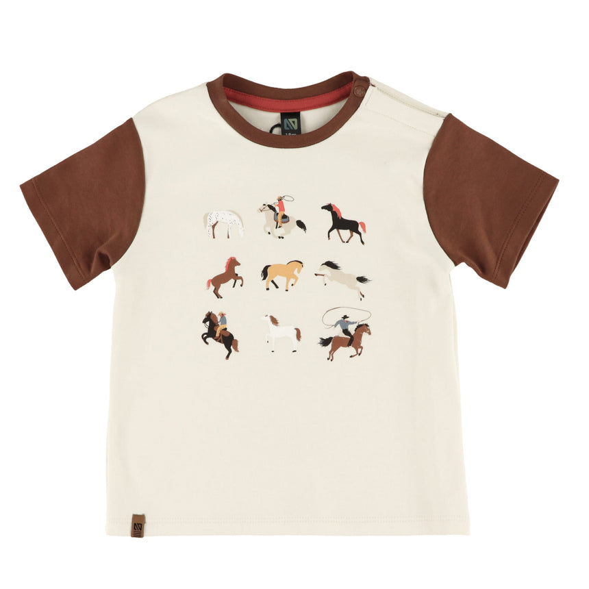 Ensemble Short Cheval 6-24mois-Nano-BOS-S2653-07-CLÉMENT