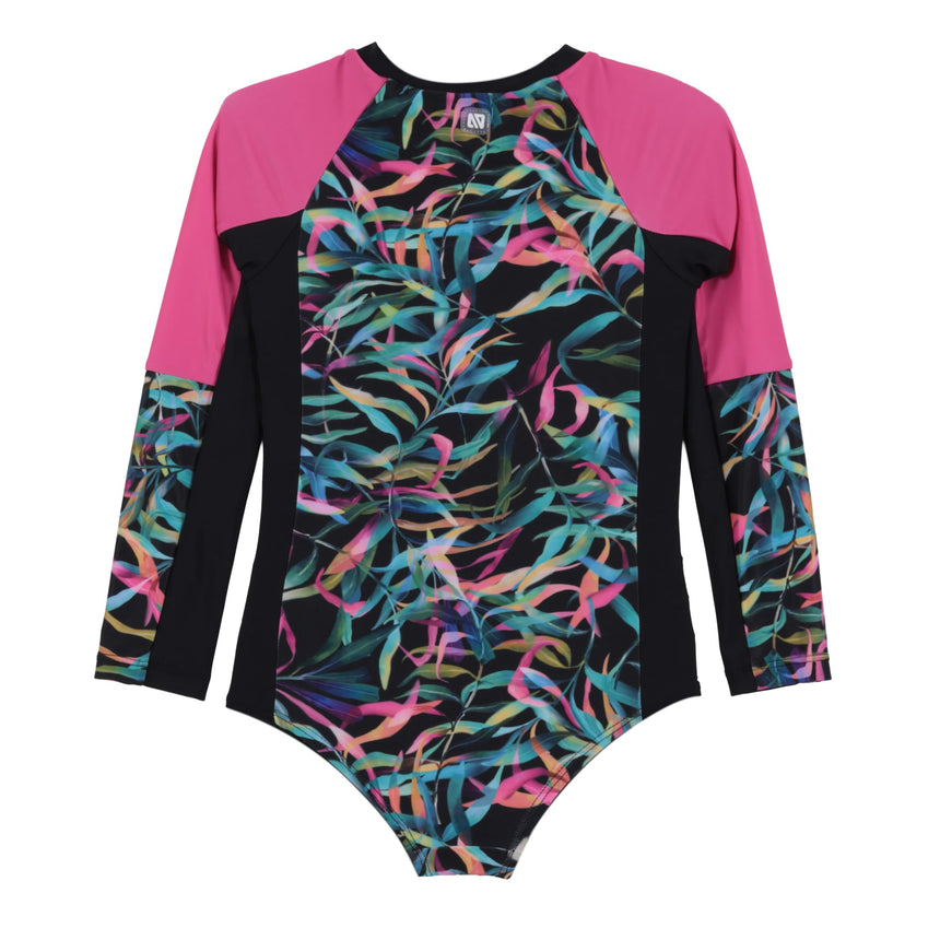 Maillot UV Manches Longues Feuillage 2-14ans-Nano-BOS-S26S02-02-CLÉMENT