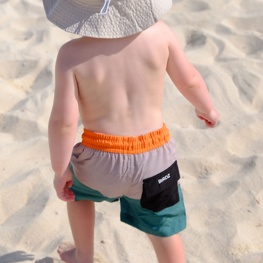 Maillot UV Short Blocs 2-10ans-Birdz-BR1-CLBEKB06729-CLÉMENT