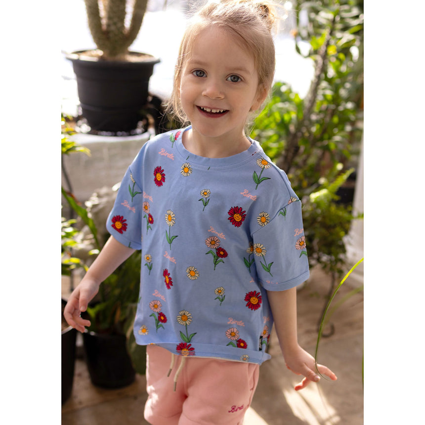 T-shirt Imprimée Fleur Sauvage 2-10ans-Birdz-BR2-44007-SP26-B-CLÉMENT