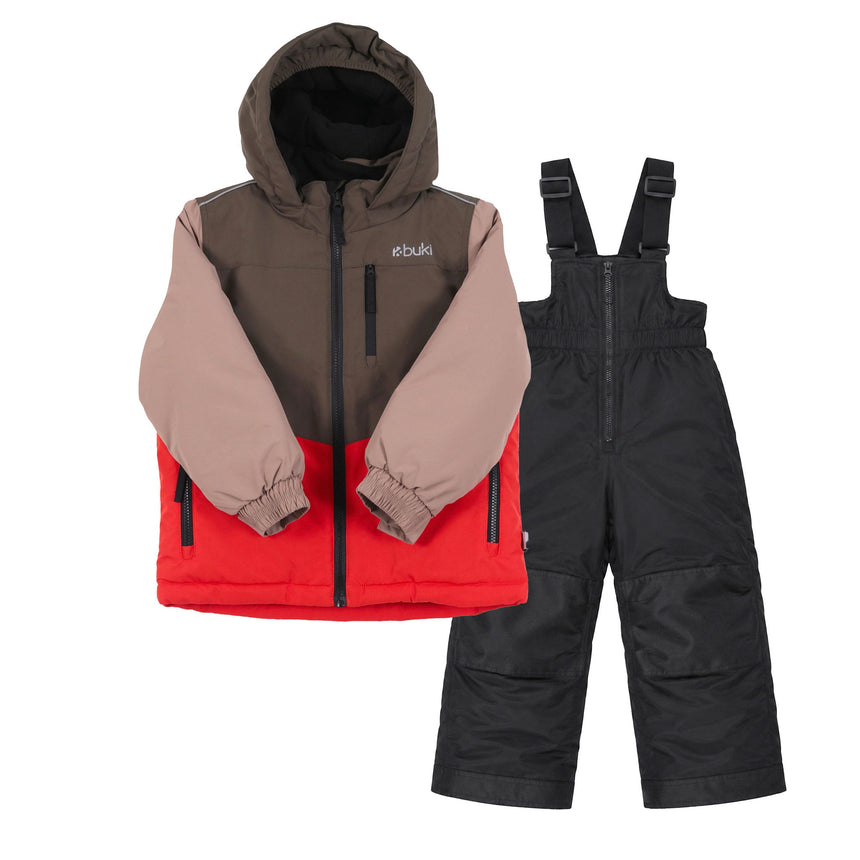 Habit de Neige Bloc Olive 2-8ans-Buki-Olive-2-BUC-F26M705-2-CLÉMENT