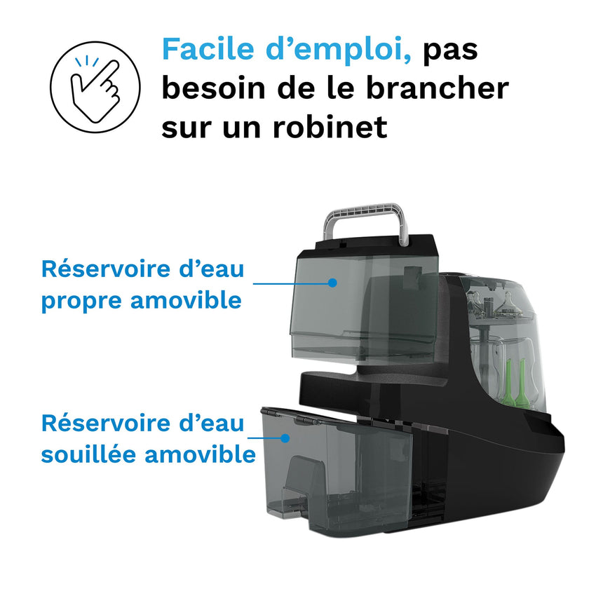 Lave-biberons Washer Pro Noir-Baby Brezza-BYZ-BRZ0190-CLÉMENT