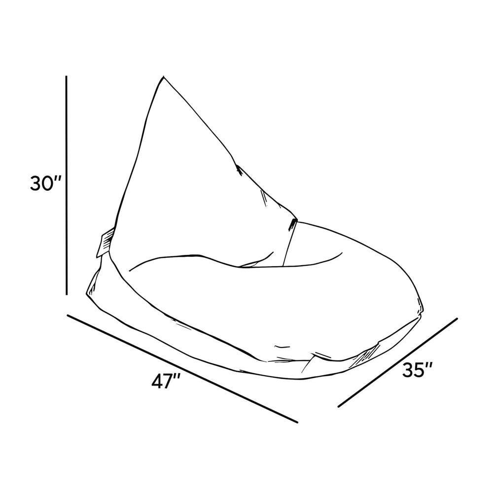 Junior Bean Bag  Original- Bordeaux