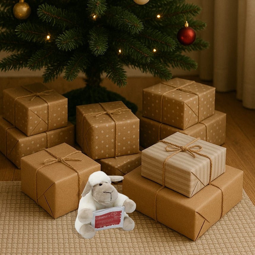 Peluche Porte-Carte Mouton - Édition spéciale Laura Lémerveil