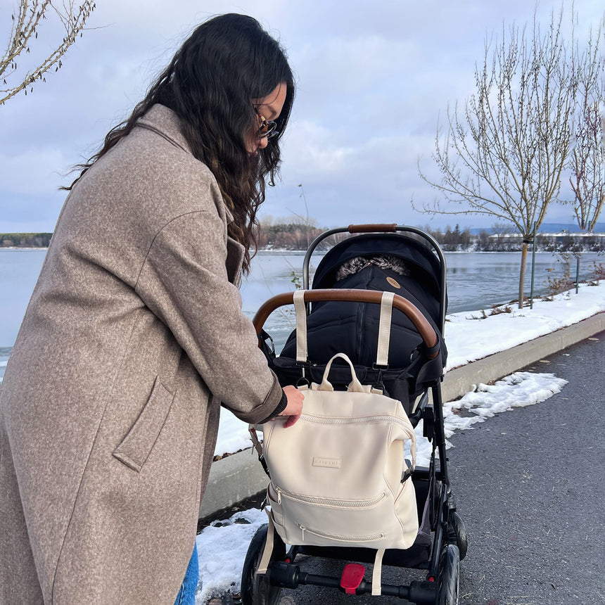 Diaper Bag - Beige