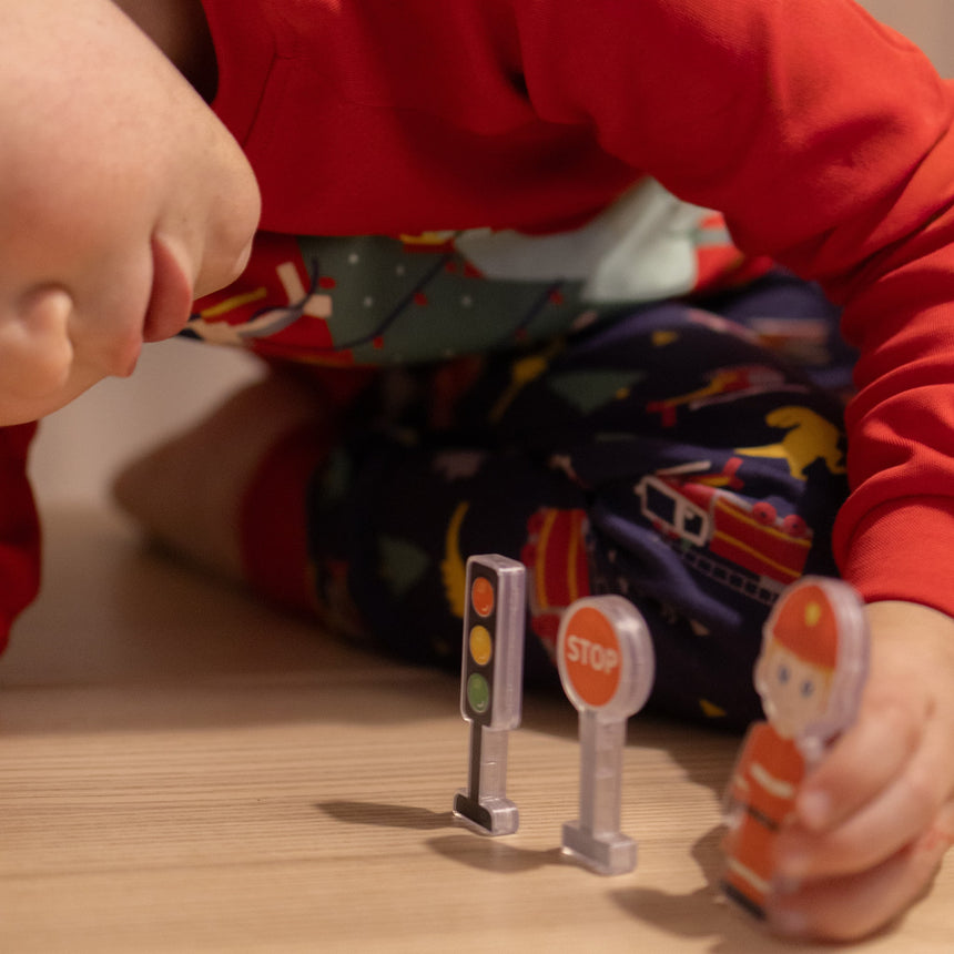 Tuiles Magnétiques - Pompier