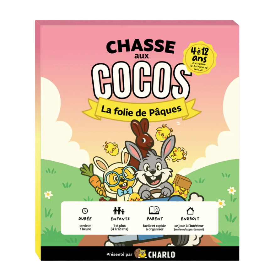 Chasse Aux Cocos - La Folie de Pâques-Charlo Jeux et Aventures-CAJ-249204-CLÉMENT