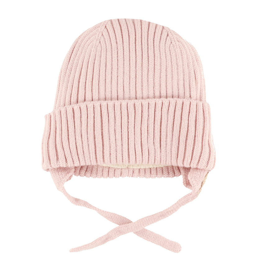 Tuque Tricot Côtelée 18m-8ans-Calikids-Rose-18m - 3ans-CAL-W2402-2-CLÉMENT