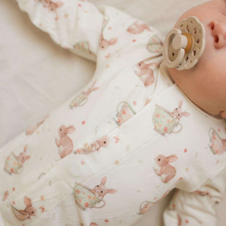 Pyjama Magnétique Lapins Prématuré -18mois-Colle Colle-CCL-PM60108-CLÉMENT