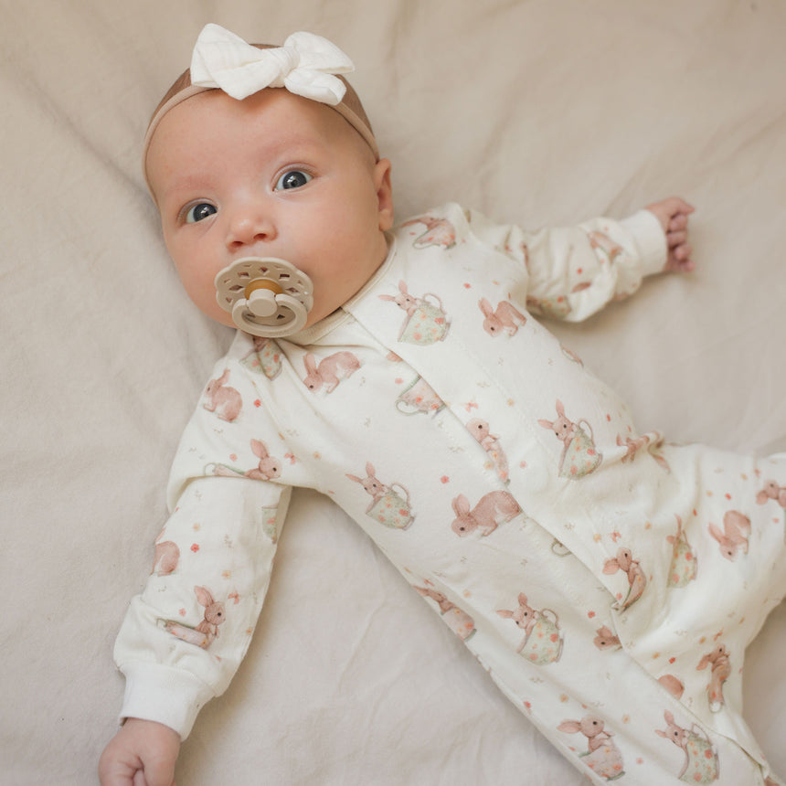 Pyjama Magnétique Lapins Prématuré -18mois-Colle Colle-CCL-PM60108-CLÉMENT