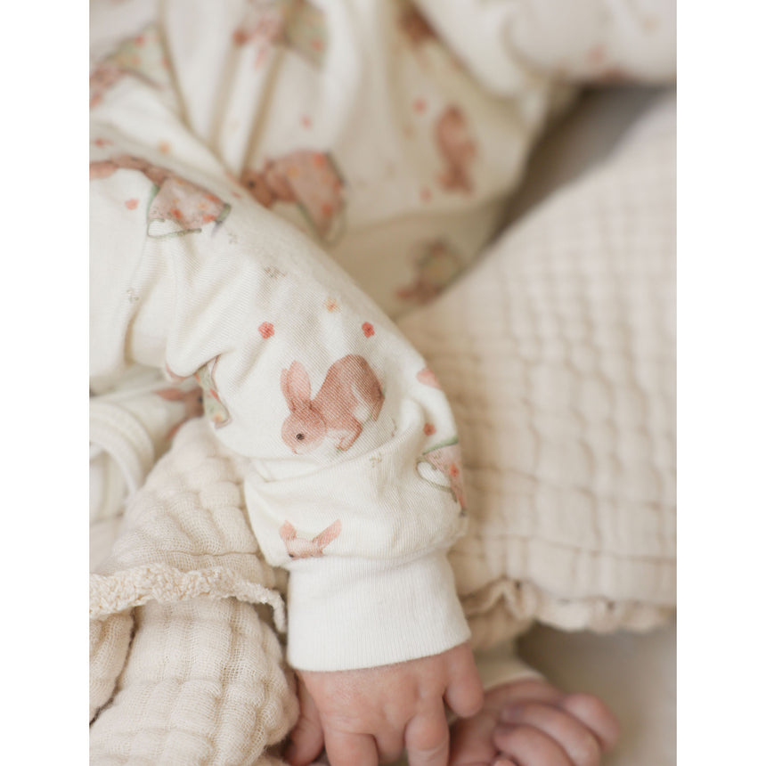 Pyjama Magnétique Lapins Prématuré -18mois-Colle Colle-CCL-PM60108-CLÉMENT
