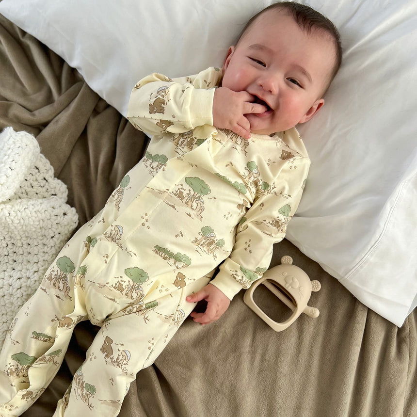 Bear Magnetic Pajamas P-18m