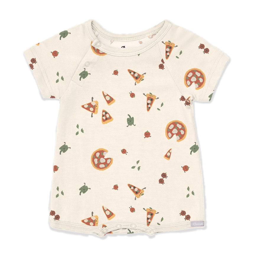 Barboteuse Pizza 1-18mois - Coccoli x La Petite Ourse-Coccoli-Beige-1 m-CCO-CM60248-CLÉMENT