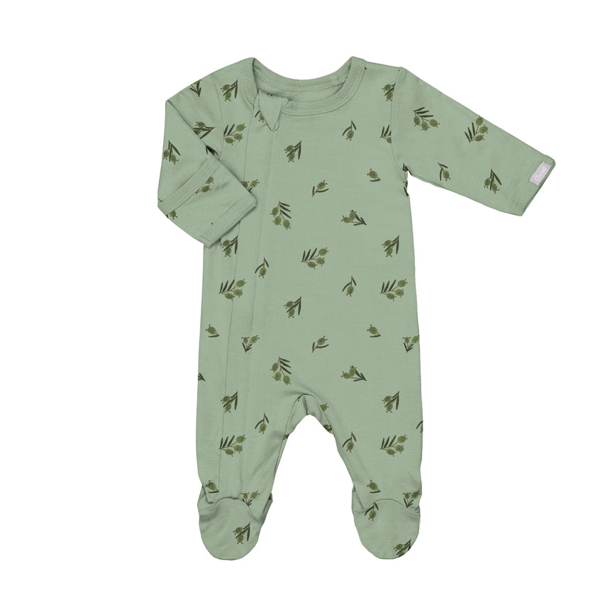 Pyjama Olives 1-18mois - Coccoli x La Petite Ourse-Coccoli-Olive-1 m-CCO-PZM60228-CLÉMENT