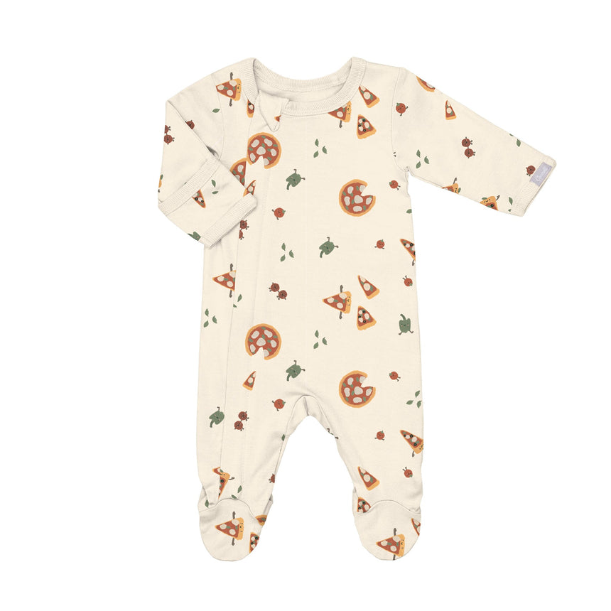Pyjama Pizza 1-18mois - Coccoli x La Petite Ourse-Coccoli-Beige-1 m-CCO-PZM60248-CLÉMENT
