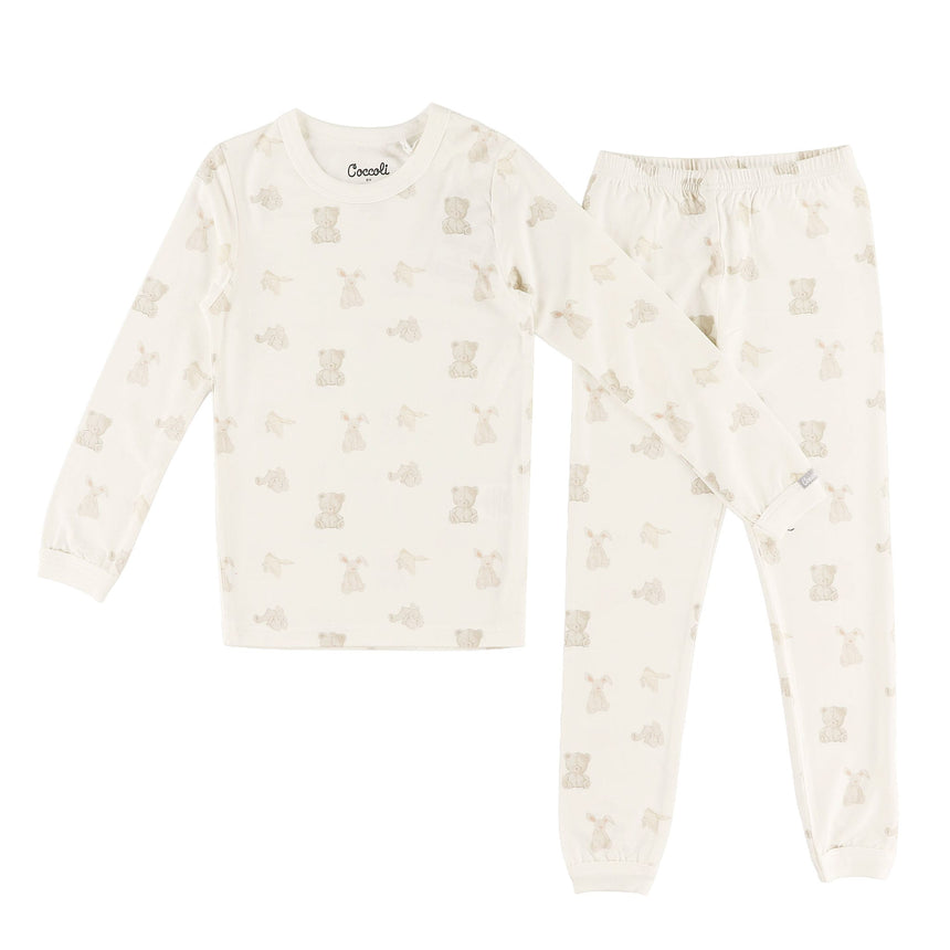 Pyjama Peluches 2-12ans-Coccoli-Ivoire-2-CCO-TLM6002-CLÉMENT