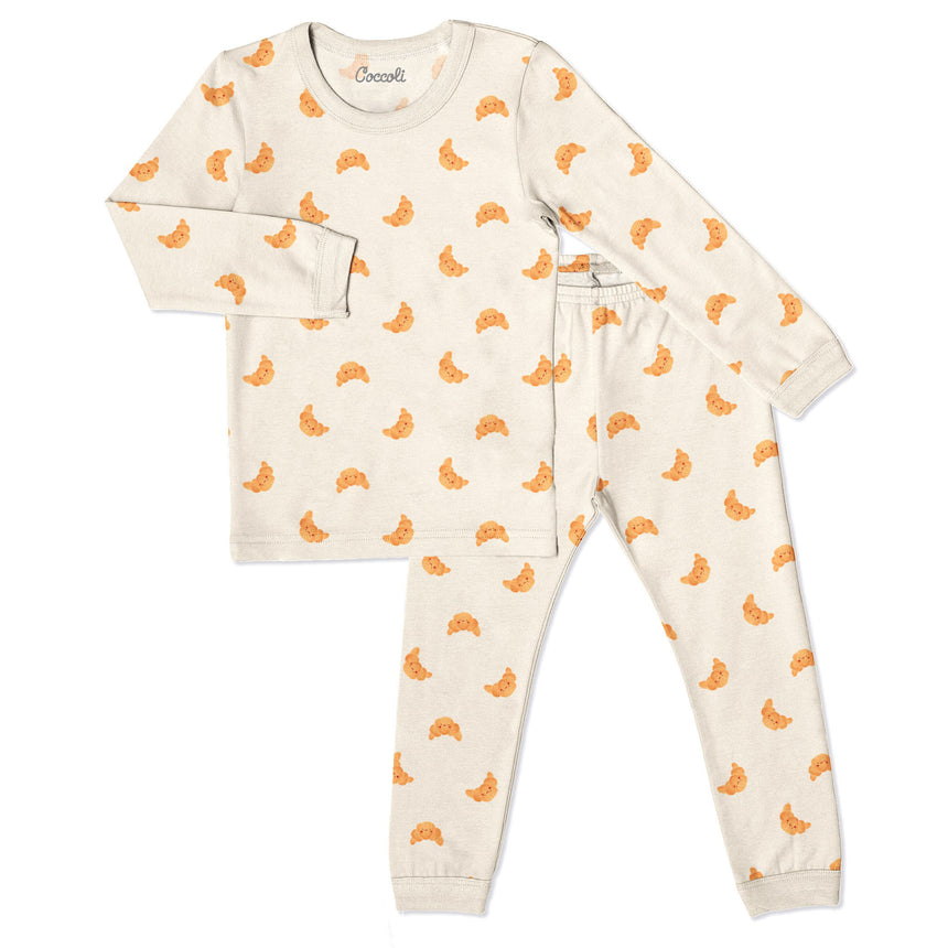 Pyjama Modal Croissants 2-12ans-Coccoli-CCO-TLM6018-CLÉMENT