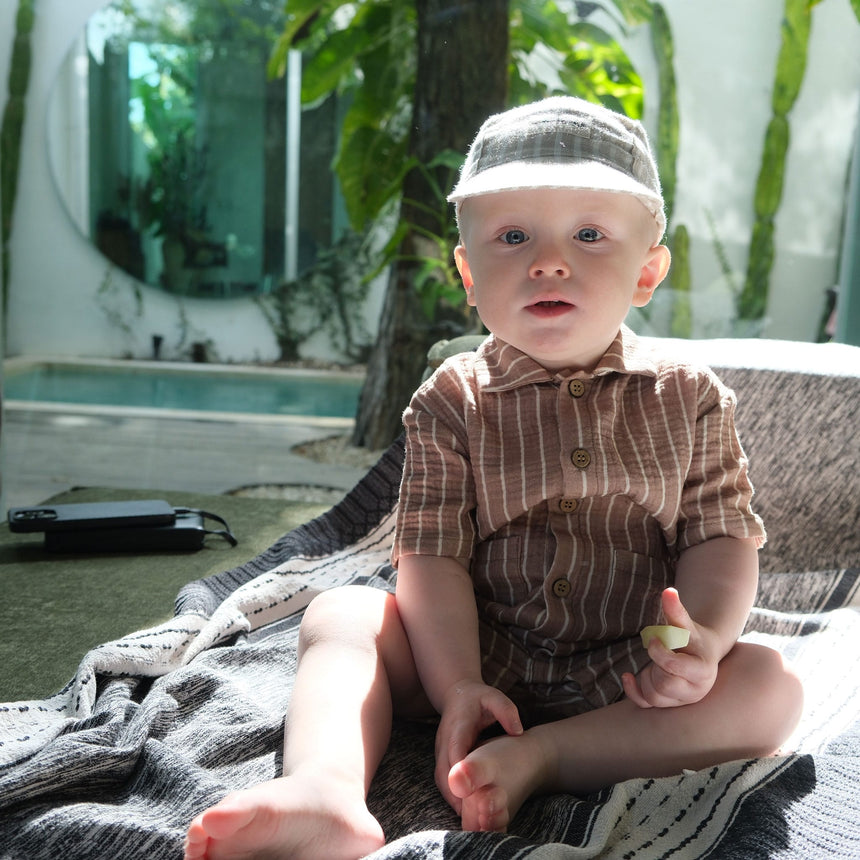 Barboteuse Mousseline 3-24mois