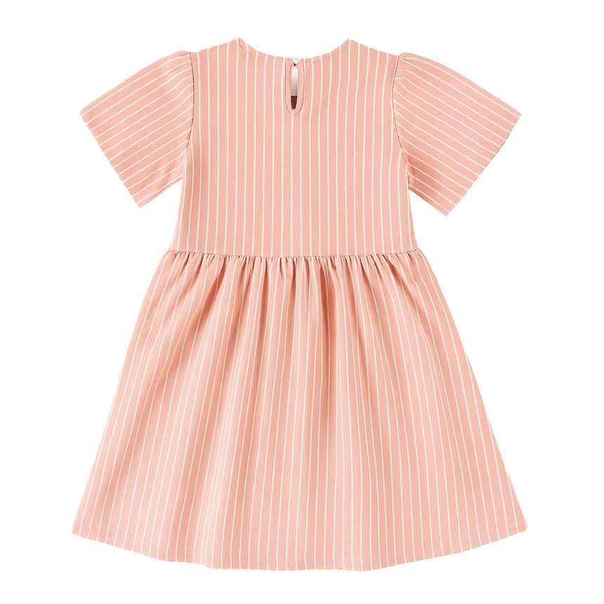 Robe Pique-nique Rayée 2-8ans-Chat Botte-CHI-1262474C-PEC-CLÉMENT