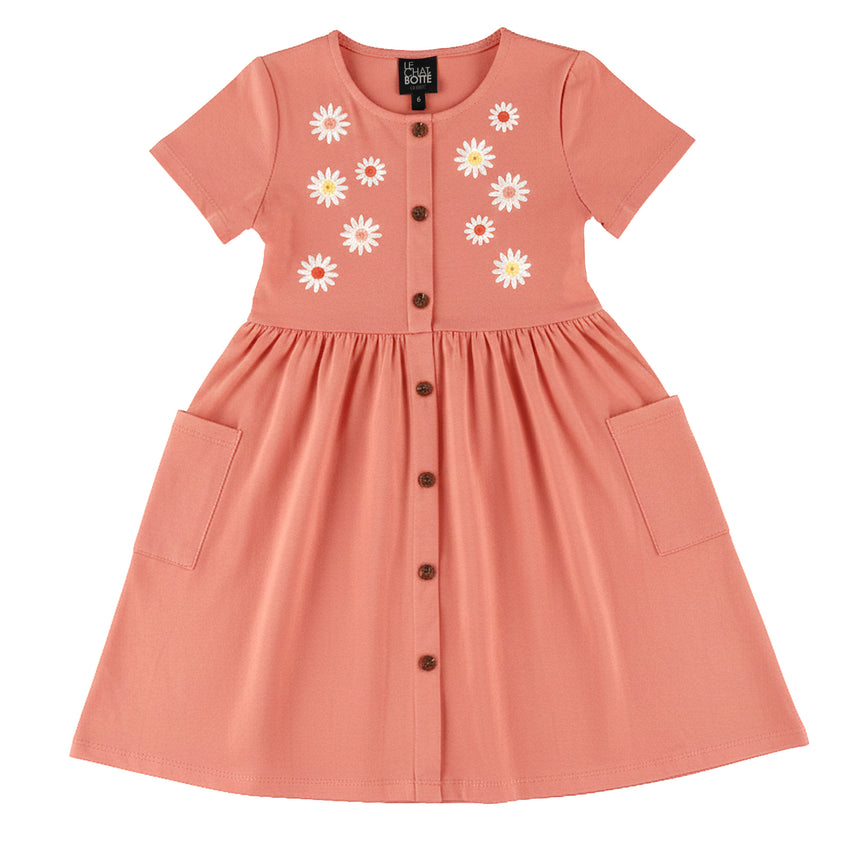 Robe Pique-nique Corail 2-8ans-Chat Botte-Corail-2-CHI-1262481C-COR-CLÉMENT