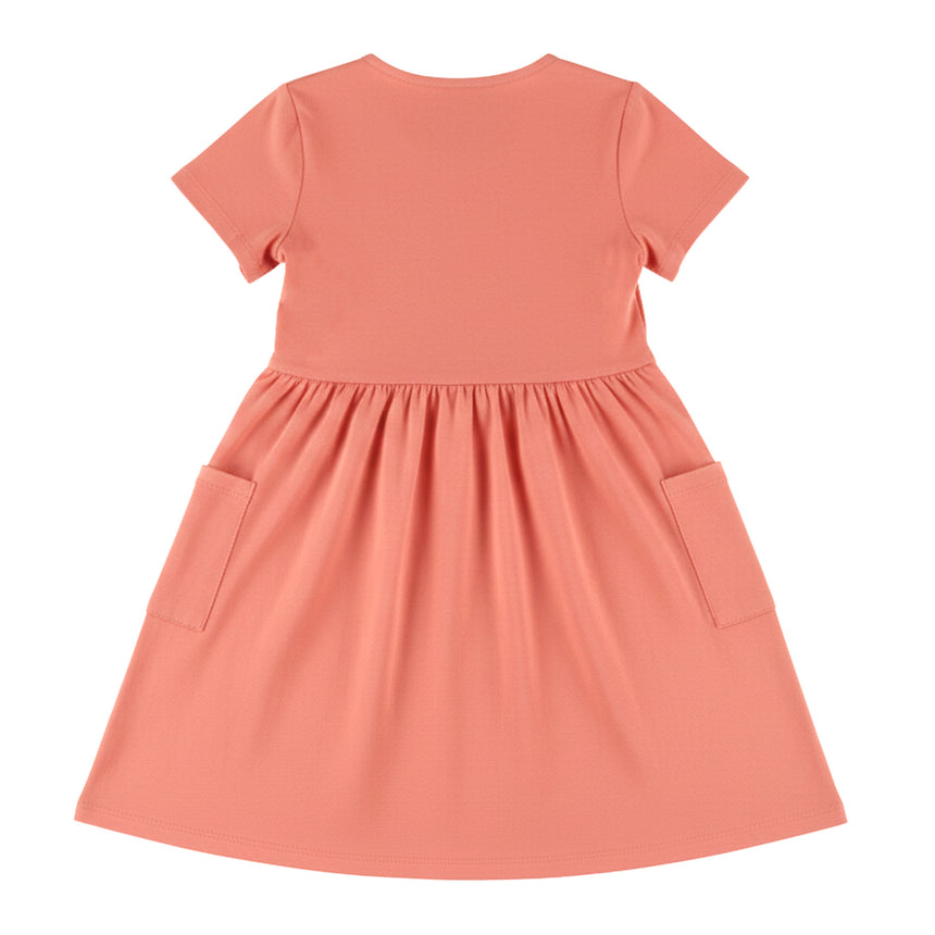 Robe Pique-nique Corail 2-8ans-Chat Botte-CHI-1262481C-COR-CLÉMENT