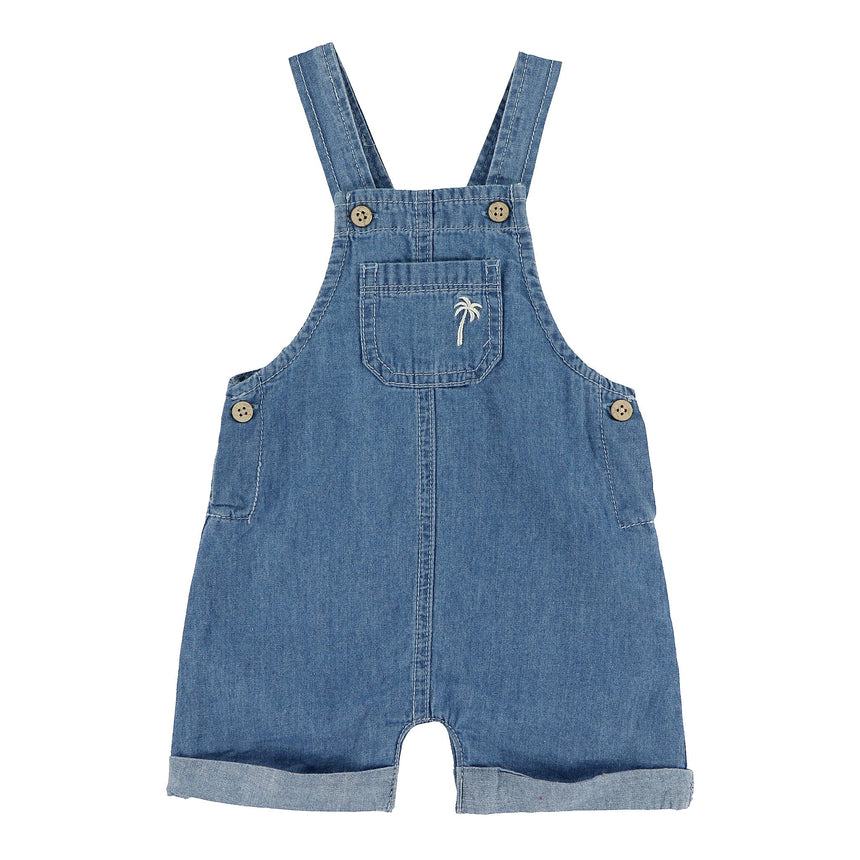 Salopette Chambray Surf 3-24mois-Chat Botte-Denim-3 m-CHI-1264456C-CLÉMENT