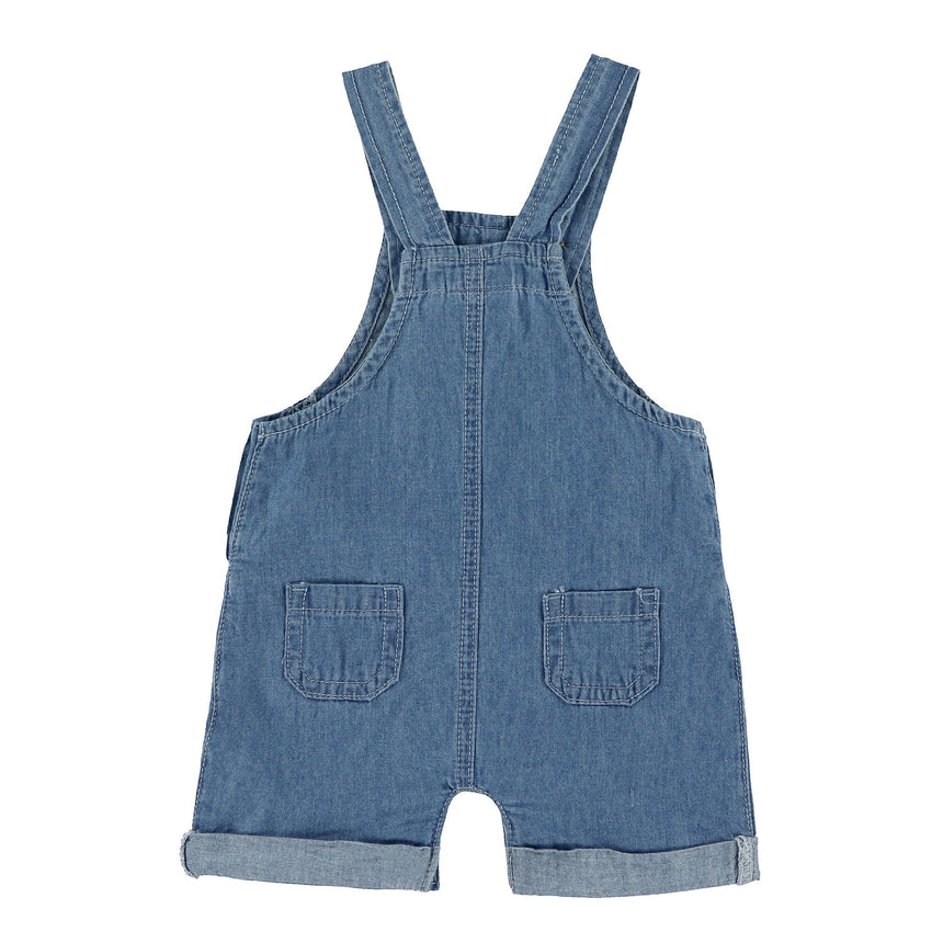 Salopette Chambray Surf 3-24mois-Chat Botte-CHI-1264456C-CLÉMENT