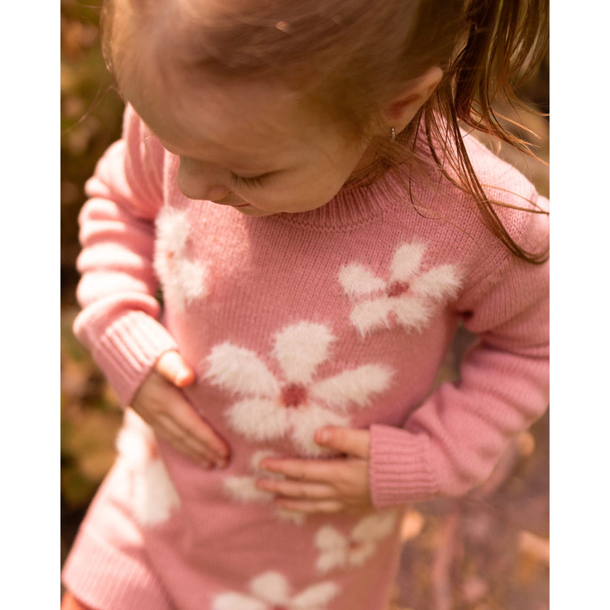 Robe Tricot Poésie Chat 2-8ans