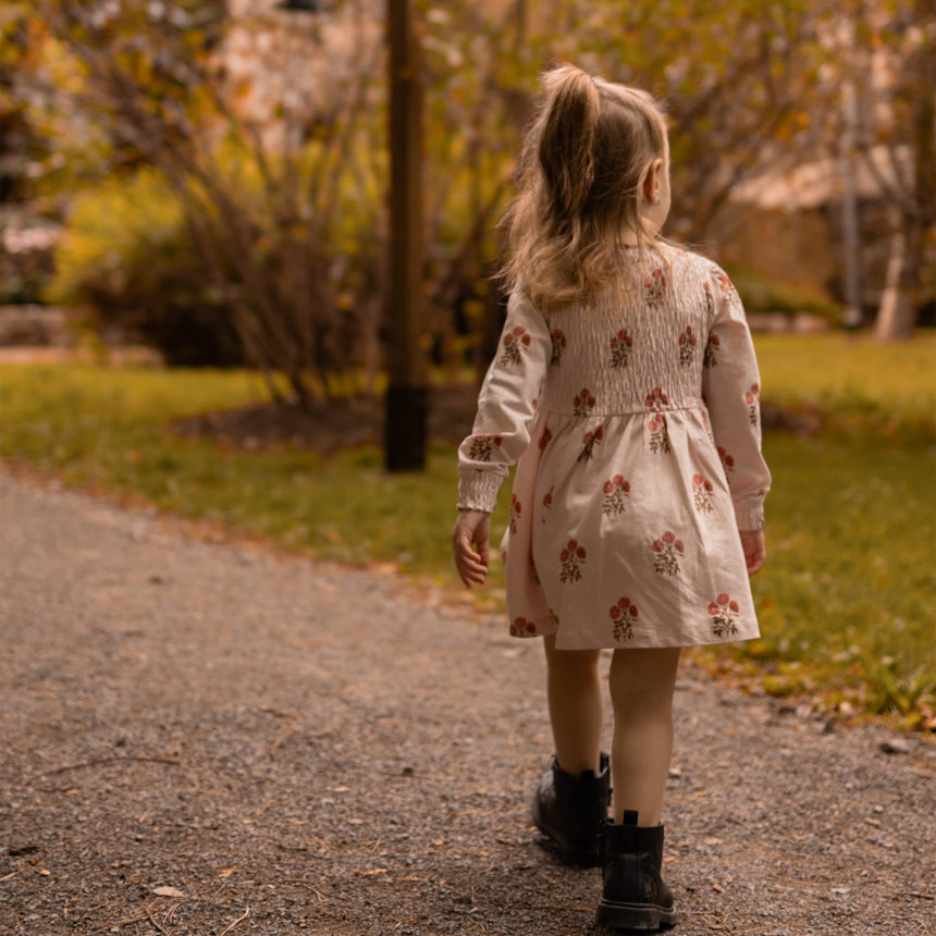 Robe Imprimée Poésie Bouquets 2-8ans