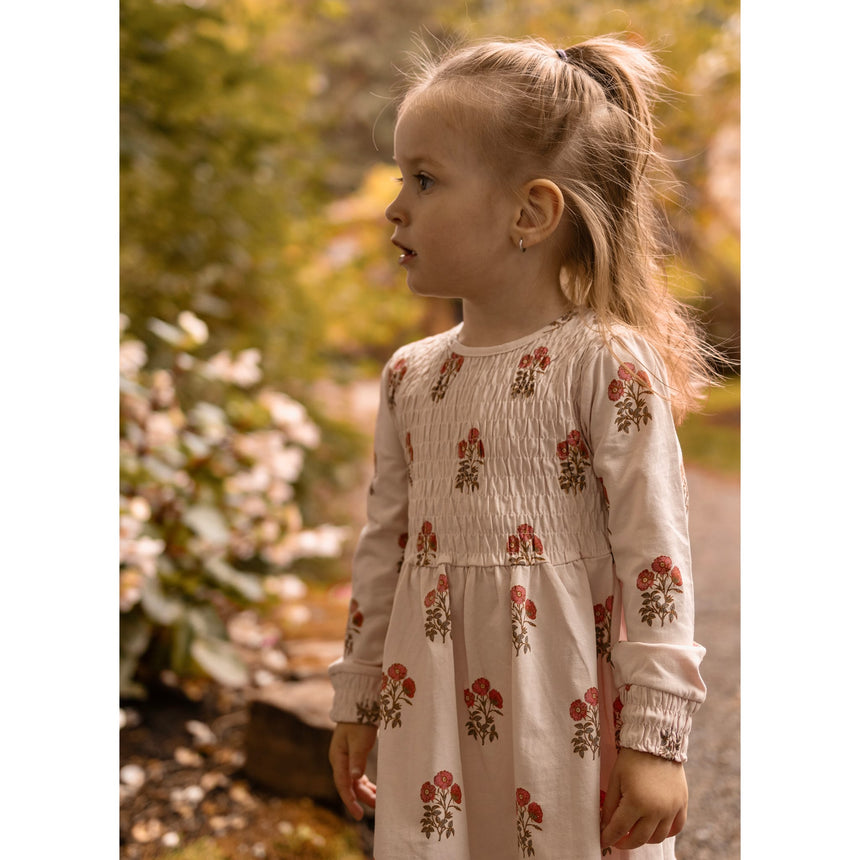 Robe Imprimée Poésie Bouquets 2-8ans
