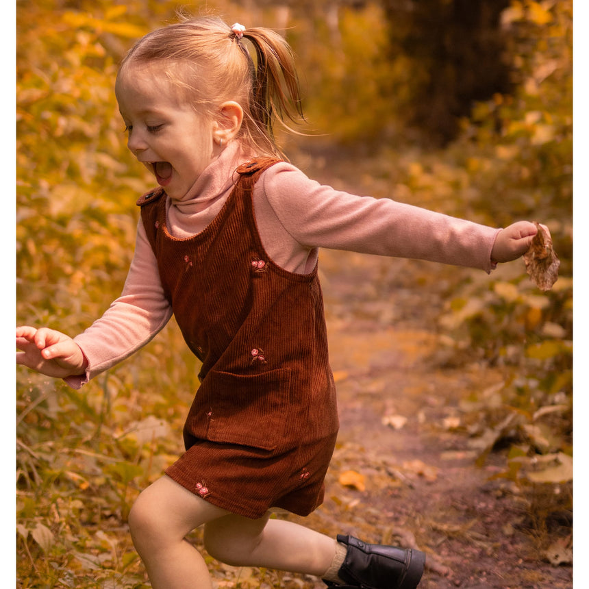 Col Roulé Poésie Rose 2-8ans