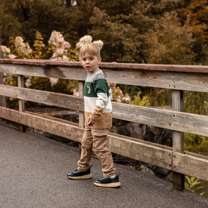 Striped Academy Sweater 2-8