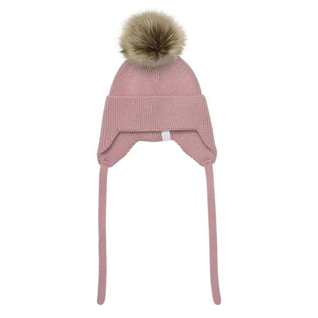 Pompom Knit Beanie 2-4y