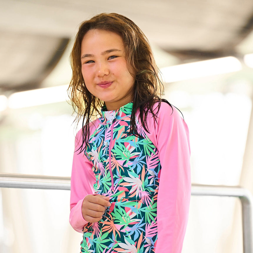 Maillot UV Imprimée Feuillage 2-12ans-Color Kids-CLO-720374-9917-CLÉMENT