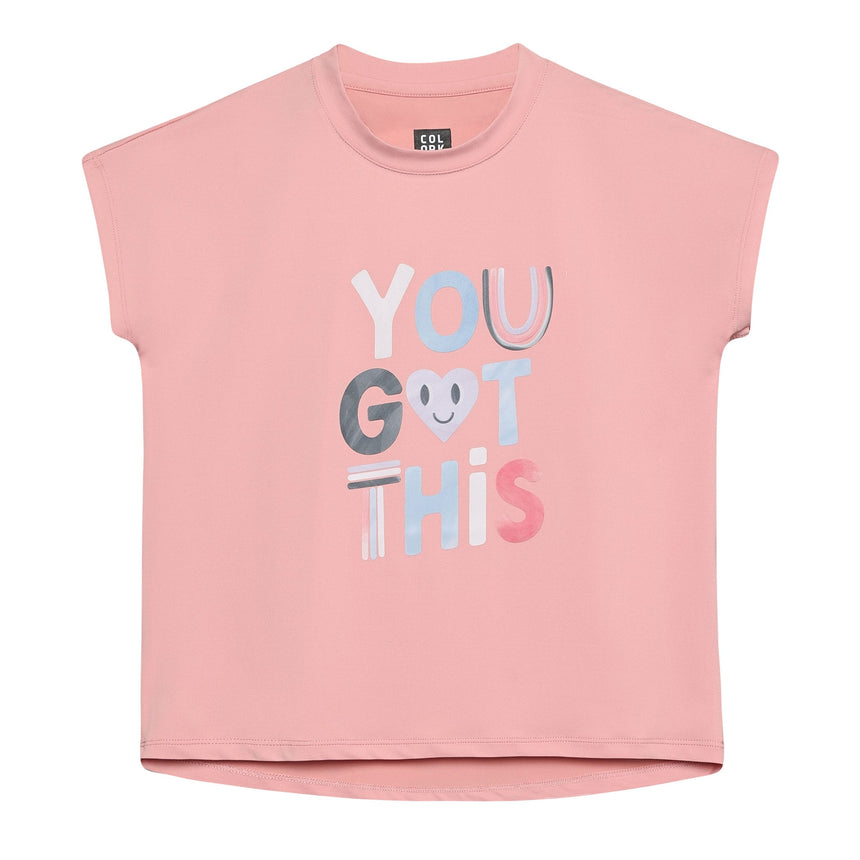 T-shirt You Got This 4-18ans-Color Kids-Rose-4-CLO-742659-4197-CLÉMENT
