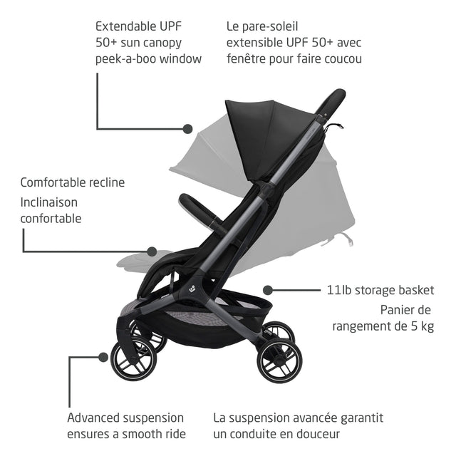 Poussette Oxford Cabin - Noir-Maxi-Cosi-COS-01353COYB-CLÉMENT