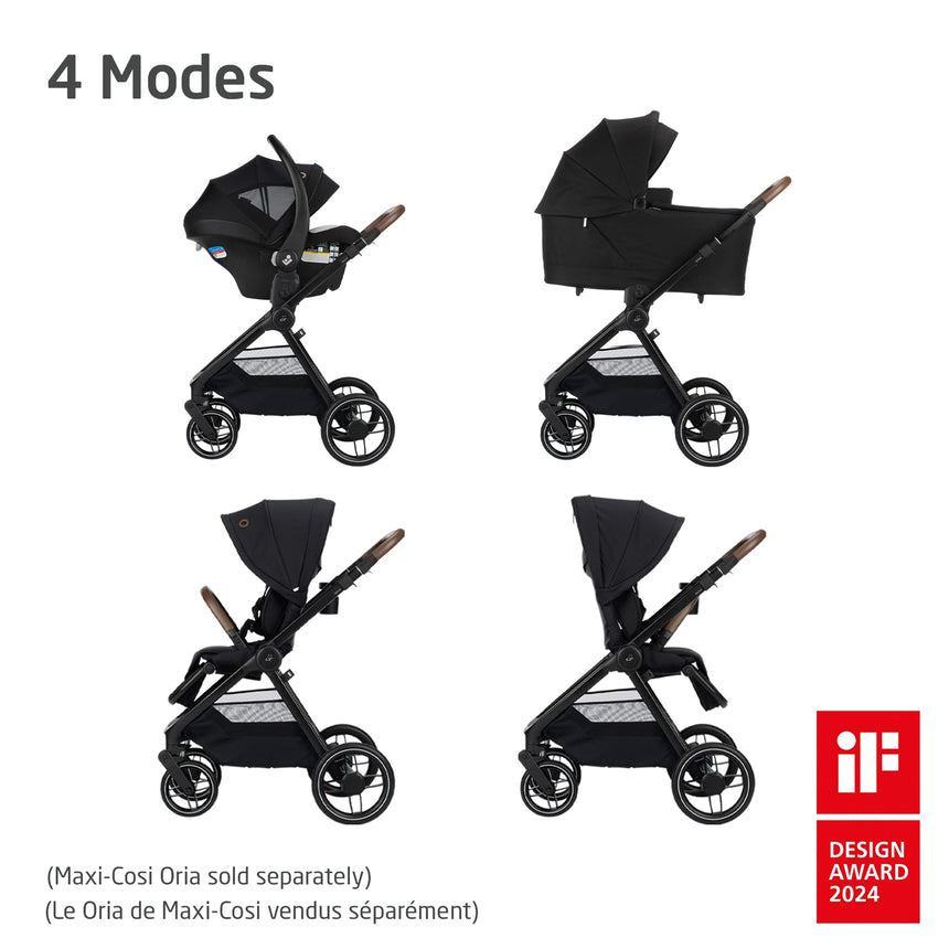 Système de Voyage Oxford Mico Luxe+ - Essentiel Noir-Maxi-cosi-COS-94552CFNA-CLÉMENT