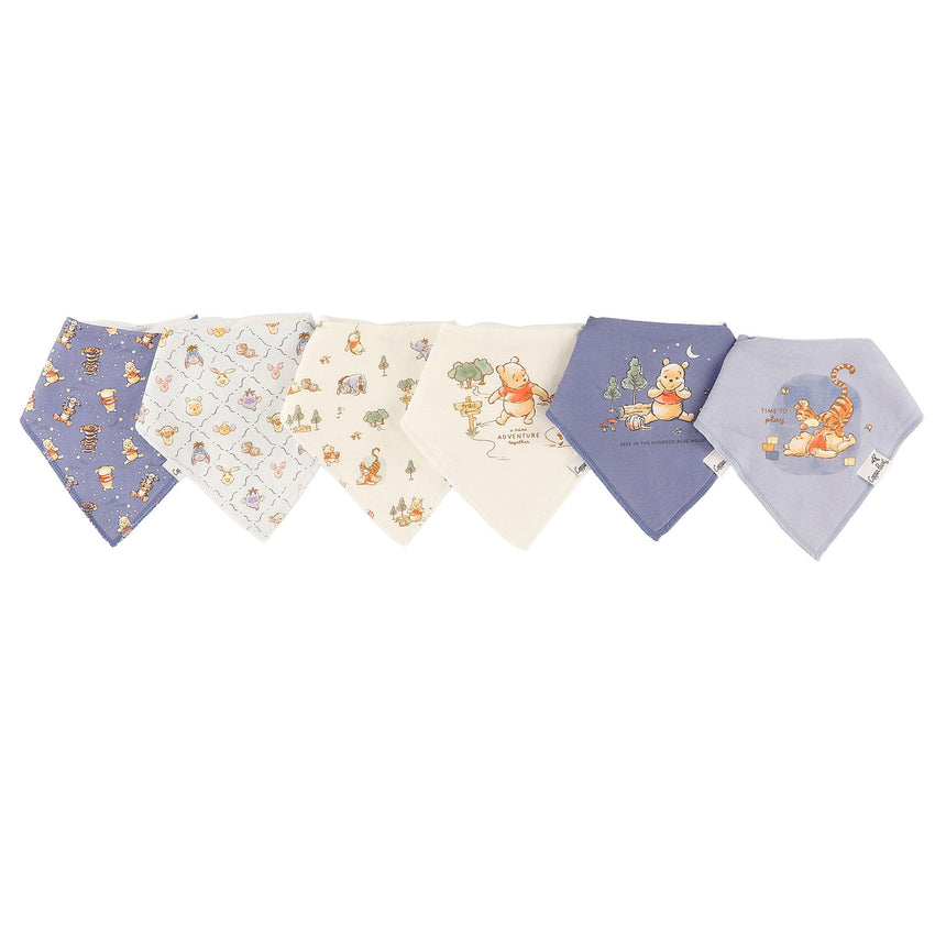 Bavoirs (6) - Winnie the Pooh Classique-Bavoirs Souples (703)-Copper Pearl-CLÉMENT