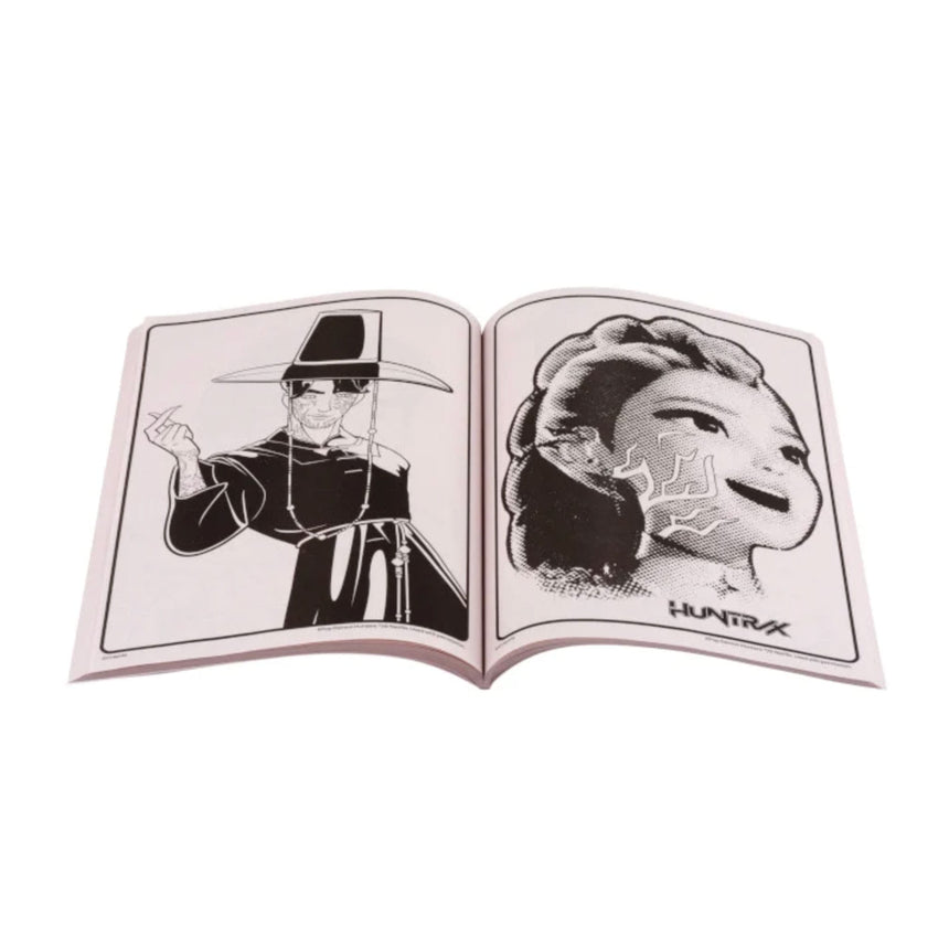 KPOP Demon Hunters Colouring Book